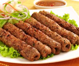 Lamb Seekh Kebab