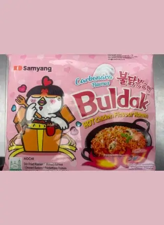 Samyang Buldak Hot Chicken Flavour Ramen (Carbonara)