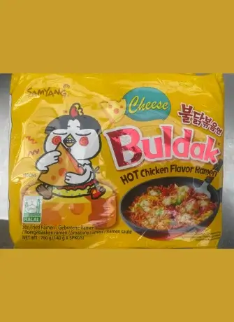 Samyang Buldak Hot Chicken Flavour Ramen (Cheese)